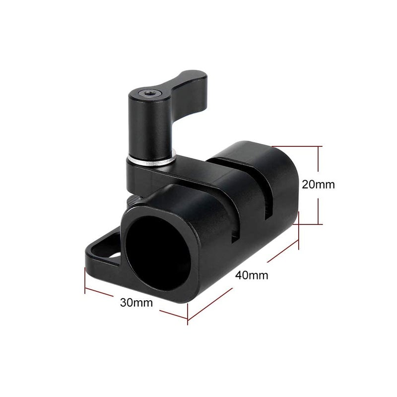 NICEYRIG 15mm Rod Holder Railblock Extension for DSLR Cage, Handle, Baseplate, for DJI Ronin 15mm Rod Support - 278 - Image 5